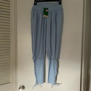 Halara lace up pants